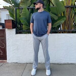 Grey adidas pants 34 x 34